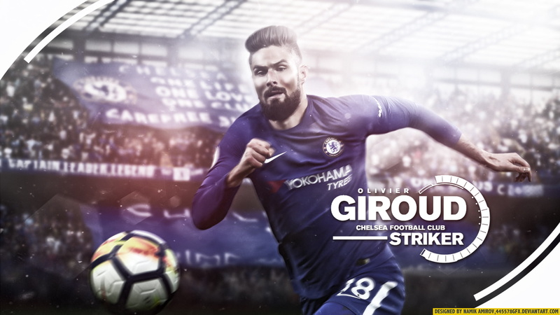 1080P, Chelsea F.C., Soccer, Olivier Giroud, French