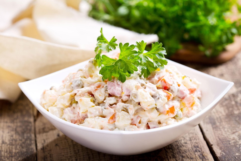 1080P, parsley, Olivier, salad