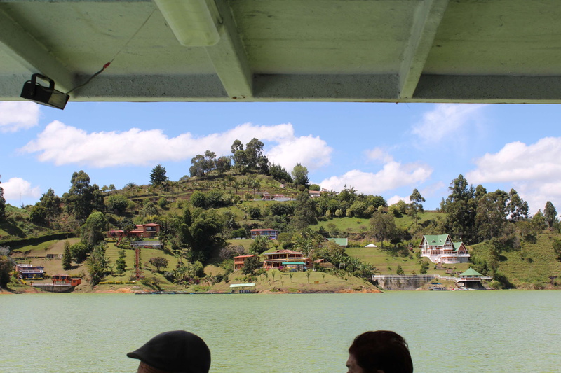 tree, built structure, boat, plant, scenics - nature, people, outdoors, beauty in nature, real people, men, architecture, blue sky, 4K, lake, house, day