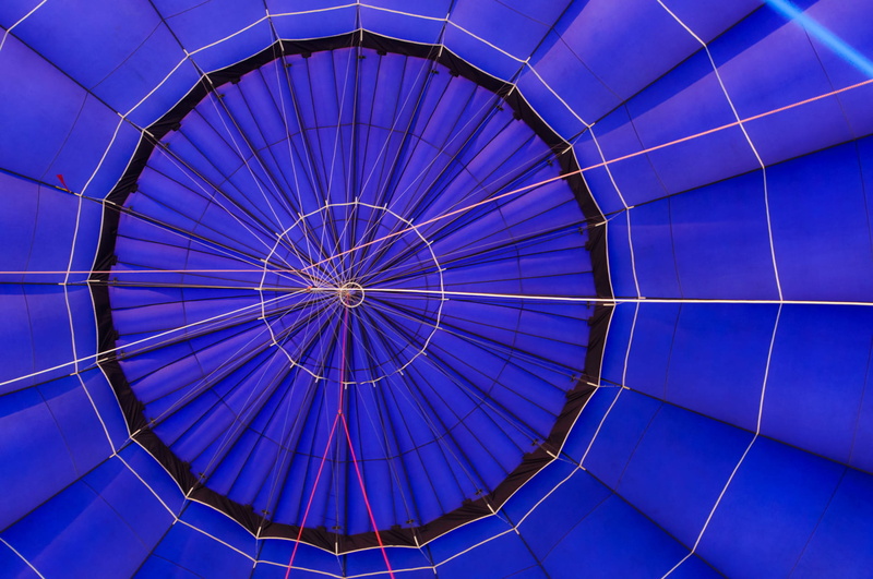 sky, blue, circle, directly below, night, abstract, no people, adventure, architecture, expedition, concentric, hot air balloon, world, australia, mv, cupola