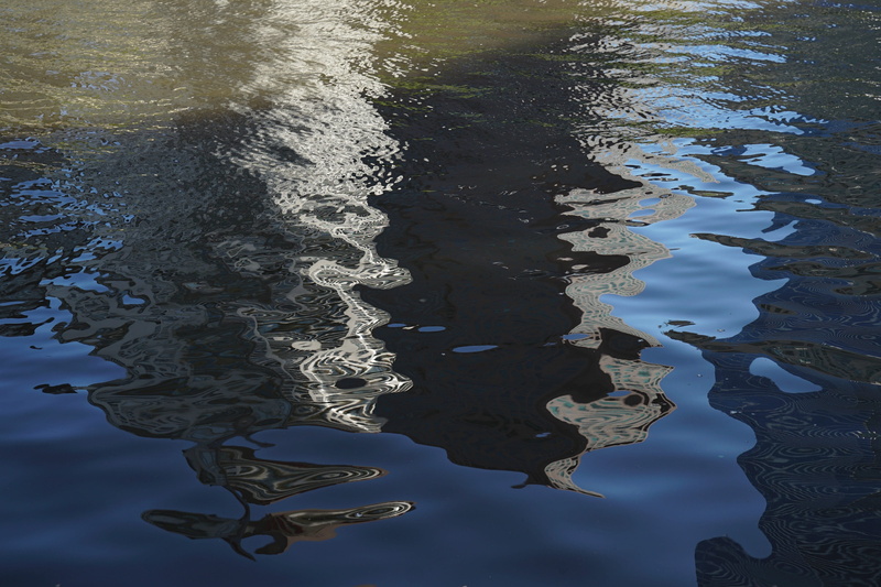 outdoors, no people, cityscape, business, yarra, victoria, reflection, rippled, architecture, tranquility, lake, environmental issues, day, high angle view