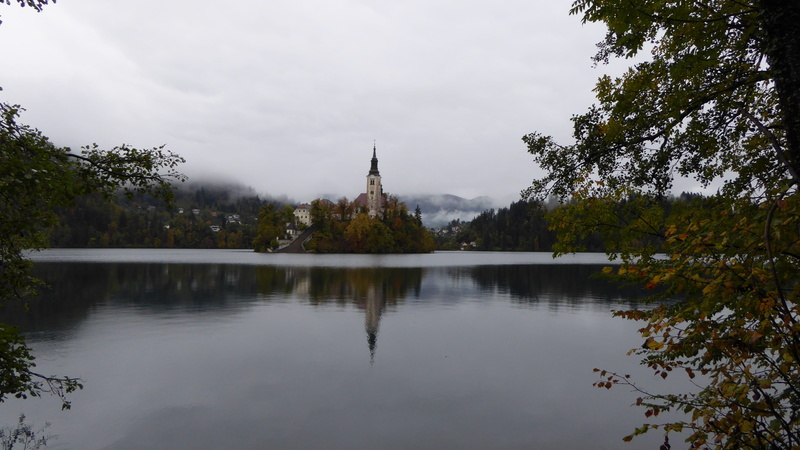 waterfront, water, beauty in nature, belief, Slovenia, spire, architecture, religion, reflection, Lake Bled, no people, sky, outdoors, lake, day, built structure