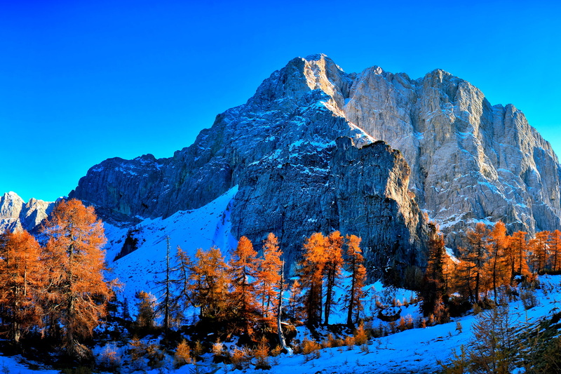 slovenia, gora, kranjska, mountains, 1080P