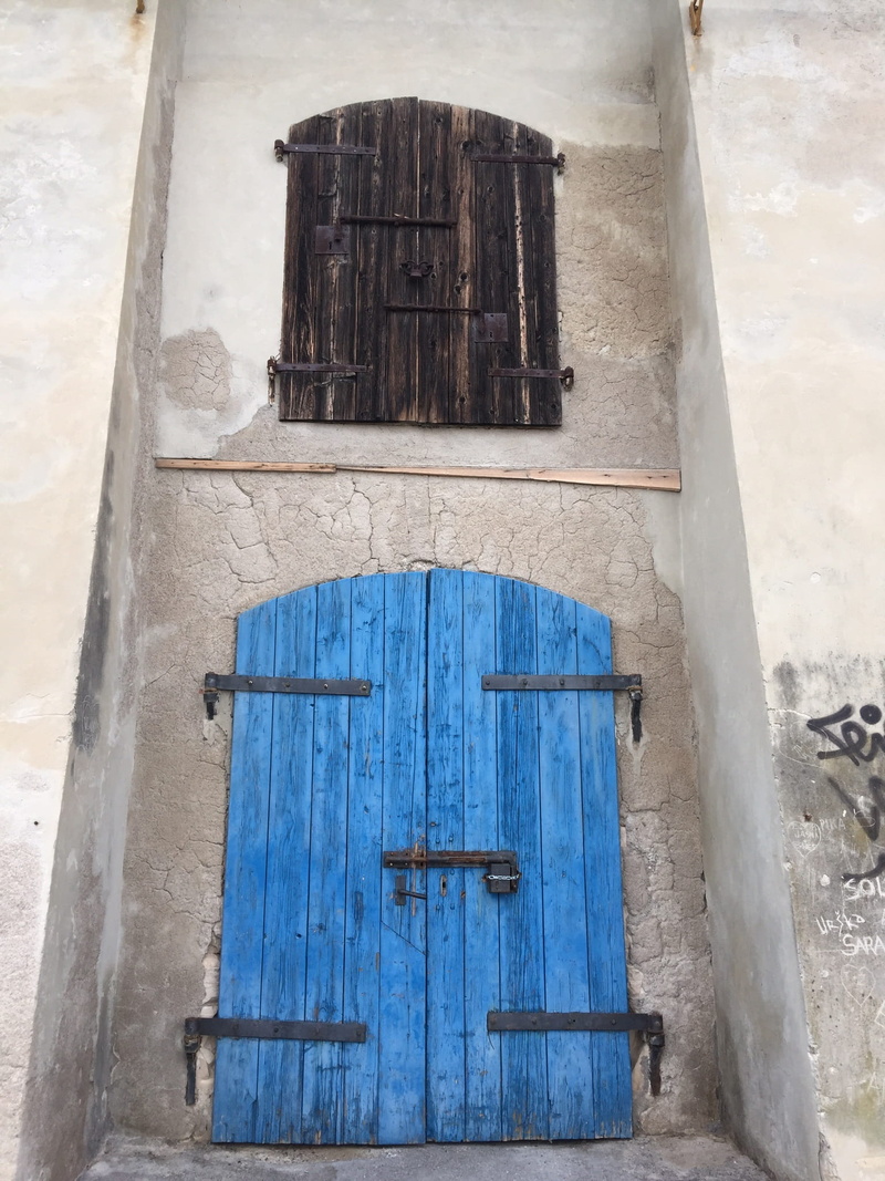 built structure, building exterior, architecture, security, house, reflection, exterior, day, residential district, entrance, outdoors, portoroz, facade