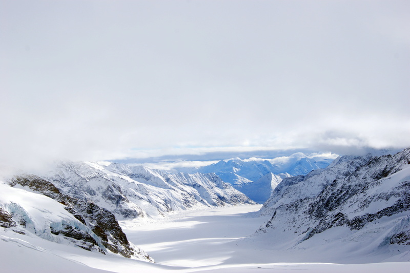 cloud - sky, beauty in nature, cold, non-urban scene, winter, glacier, 4K, environment, mountains, jungfraujoch, cold temperature, snowing, scenics - nature