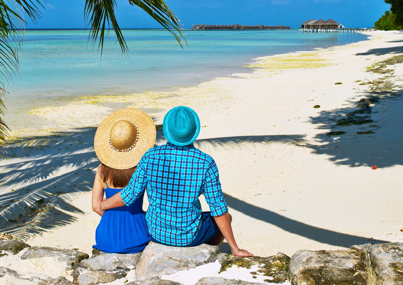 idyllic, tropical Climate, tranquil Scene, leisure Activity, checkered, spaghetti, females, beach, holiday, Palma, black, love, landscape, 8K, strap, back