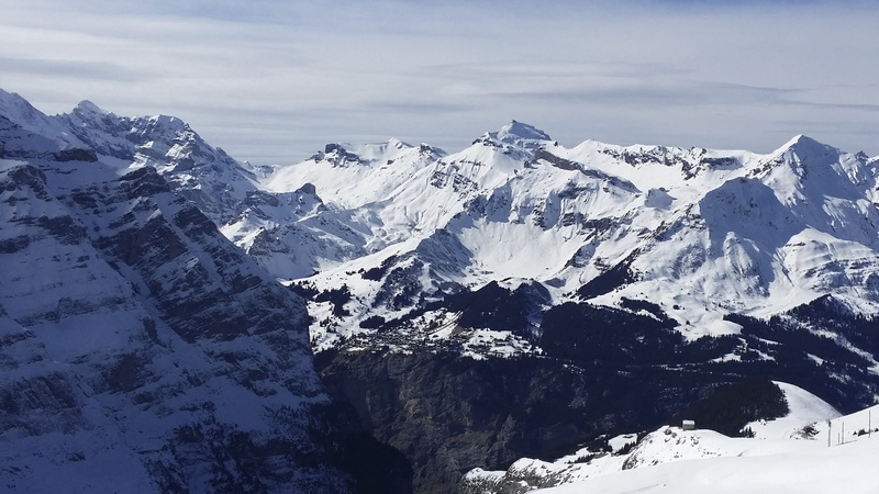 landscape, snow, formation, tranquil scene, idyllic, snowcapped mountain, cold temperature, mountain range, non-urban scene, ice, mountain peak, day, switzerland