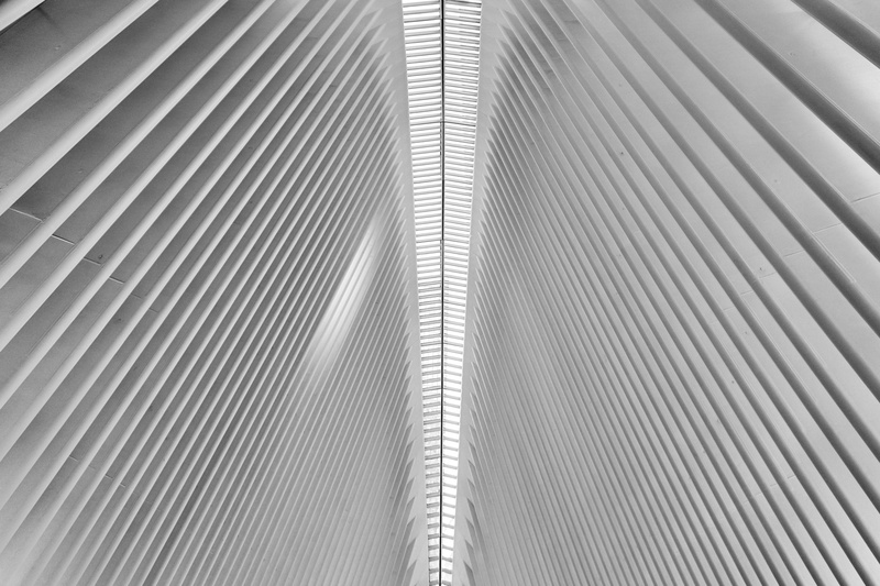 united states, full frame, interior, escalator, curtain, grey, worm, ornament, window shade, modern, white, sunlight, symmetry, striped, subway station world trade center