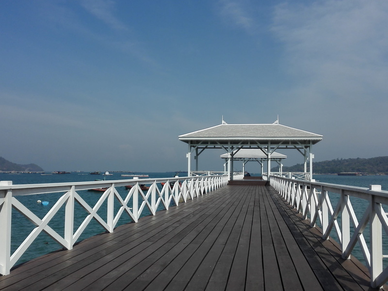 tour, the gulf of thailand, 4K, wood - material, outdoors, sky, blue, direction, beach, hua hin beach, horizon, water, sunrise, cloud - sky, built structure