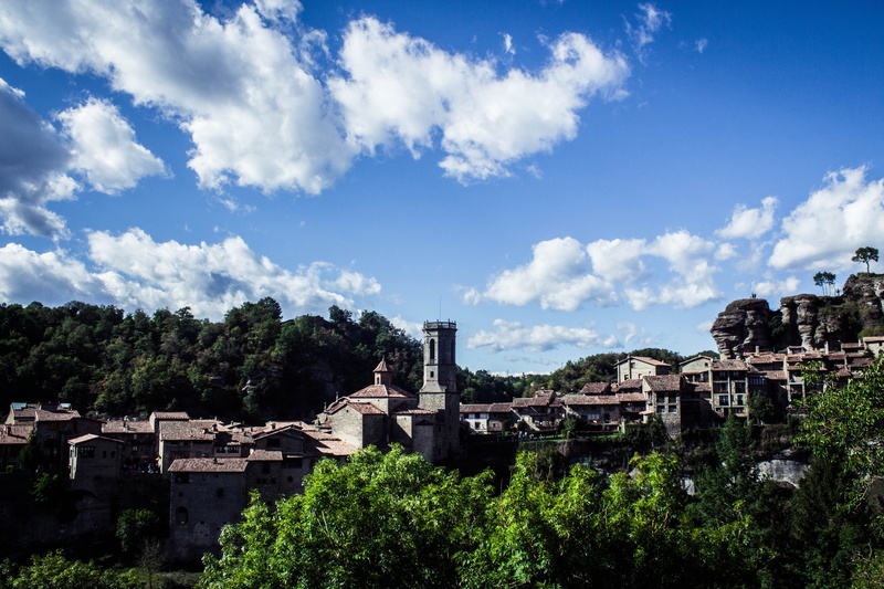 old, cityscape, day, people, history, no people, sky, nature, tree, outdoors, rupit, house, architecture, residential district, catalonia, catalunya, built structure