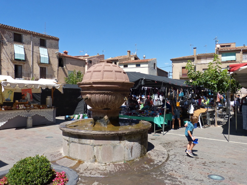 prades, people, sky, catalunya, market, 4K, building, real people, group of people, outdoors, built structure, city, lifestyles, men, day, architecture