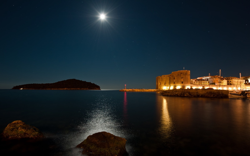 Dubrovnik, nature, 2K