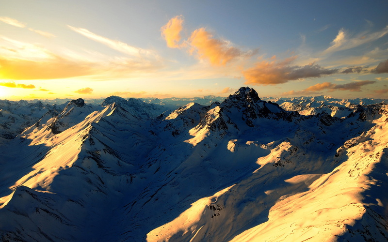 view, swiss, 2K, alps, aerial, landscape, hd, mountains, photo, nature