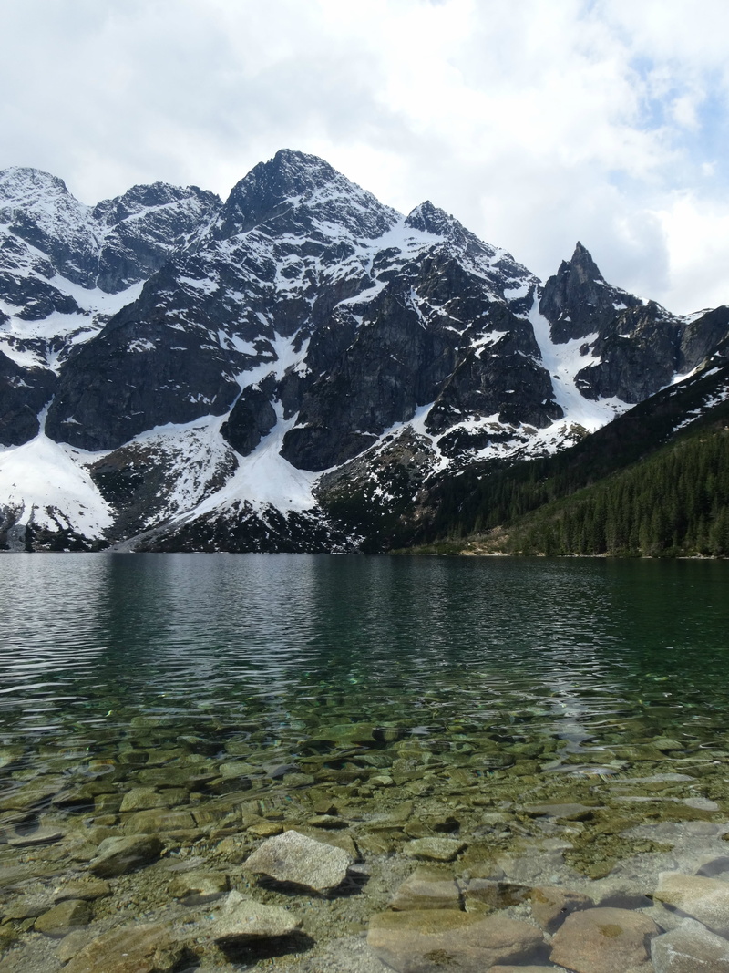 nature, the high tatras, cloud - sky, tranquility, winter, tatry, no people, mountain range, pond mountain, snowcapped mountain, beauty in nature, non-urban scene