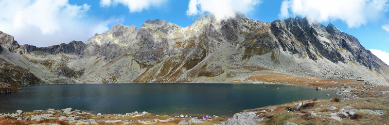 outdoors, travel, view, mountain peak, solid, mountain, landscape, lake, tatras, pleso, environment, 8K, panoramic, rock - object, high tatras, mountains