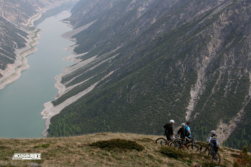 travel, nature, day, real people, leisure activity, mountains, outdoors, lake, environment, bike, scenics - nature, lifestyles, plant, mountain range, bicycle