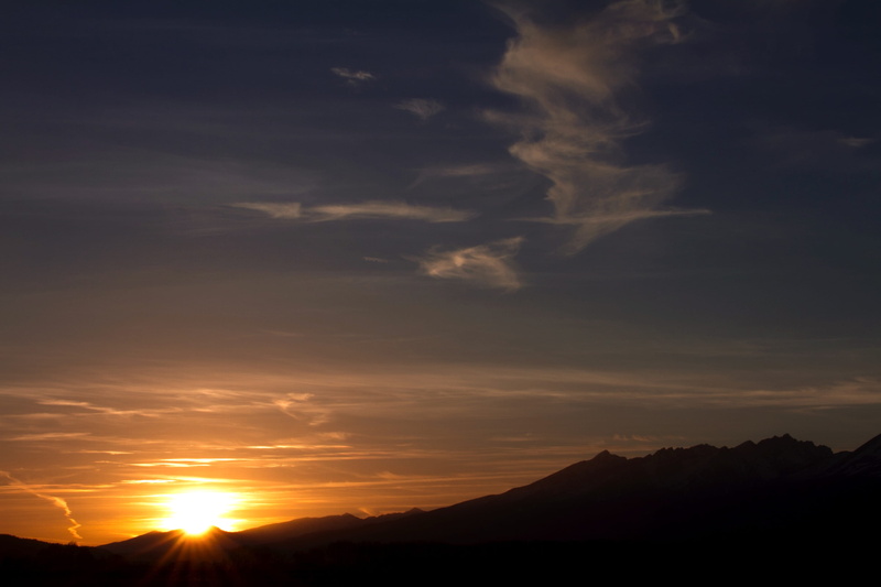 sun, blue, 4K, dramatic sky, dusk, Sunrise, holiday, evening, idyllic, Slovakia, outdoors, relaxing, beauty In Nature, mountain, summer, scenics - nature