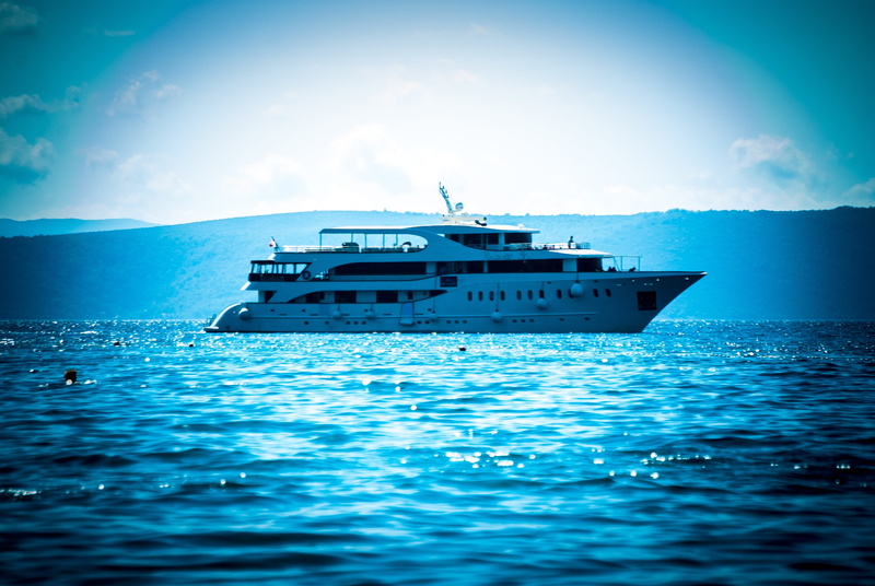 luxury, passengers, landscape, water, cruises, cruise ship, sailing, 4K, blue, tourist guide, sky, croatia, sea, nautical vessel, yacht, beauty in nature