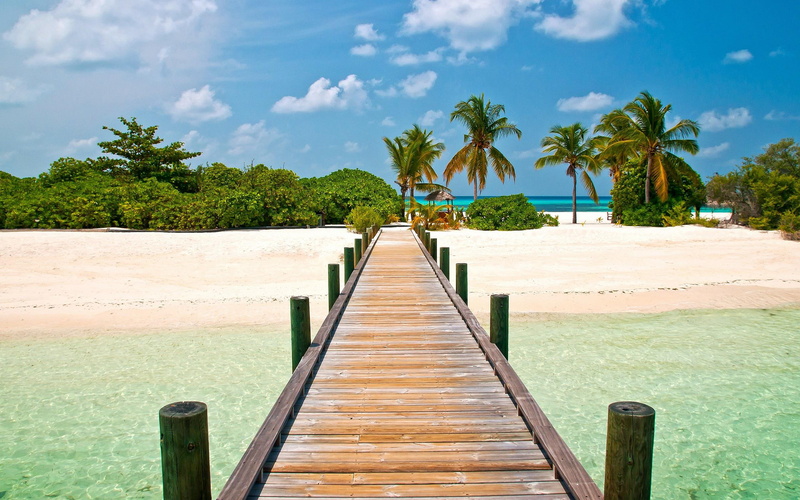 2K, nature, beach, jetty