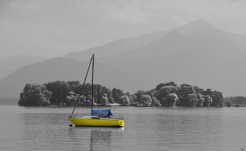 scenics - nature, nautical Vessel, tree, mode of transportation, water, lake, tranquil scene, sky, plant, nature, transportation, sailing vessel, tranquility
