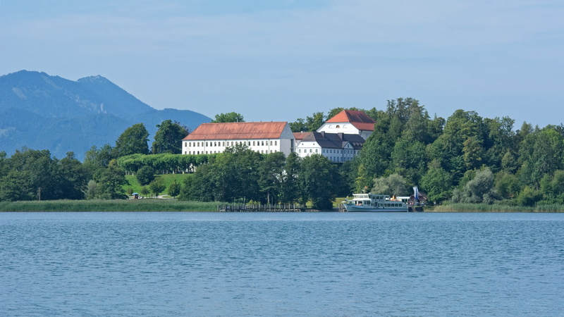monastery, leisure, nature, mood, outdoors, water, building exterior, river, scenics - nature, monument, chorherrenstift, 4K, beauty in nature, waterfront