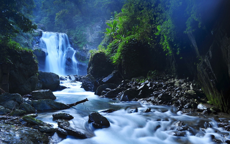 beautiful, taiwan, mac, 2K, waterfalls, forest