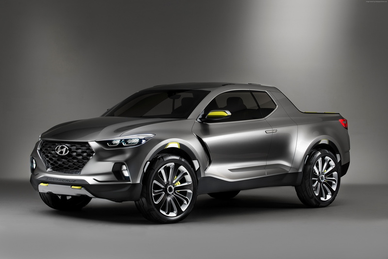 Hyundai Santa Cruz, crossover, cars 2016, concept, hyundai, 4K