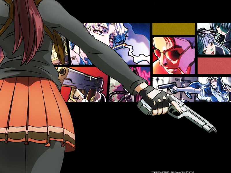 Shenhua, 720P, Eda, Mr. Chang, Revy, Black Lagoon, Balalaika