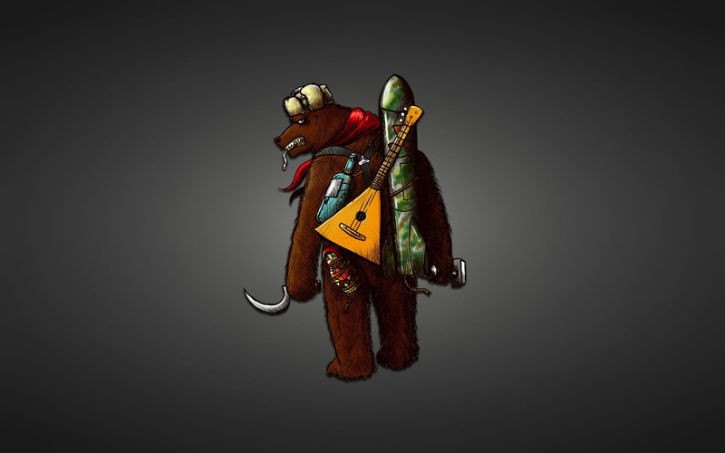 hat, figurine, male likeness, guitar, wick, Matrona, wood - material, balalaika, animal wildlife, black background, cut out, bag, matryoshka, human representation