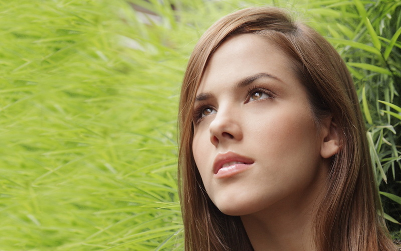 closeup, long, brown, 2K, x, wall, faces, outdoors, people, brunettes, art, murgo, hair, roberta, smiling, women, eyes, hd