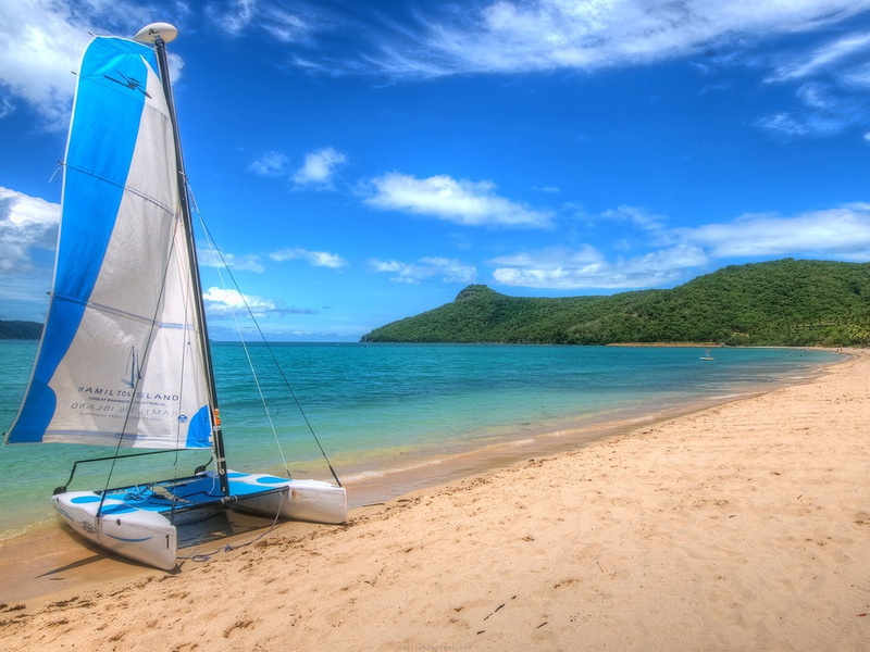 bay Of Water, sailboat, wave, tranquility, nautical Vessel, travel Destinations, adventure, nature, white, beach, sun, summer, no People, land, scenics - nature