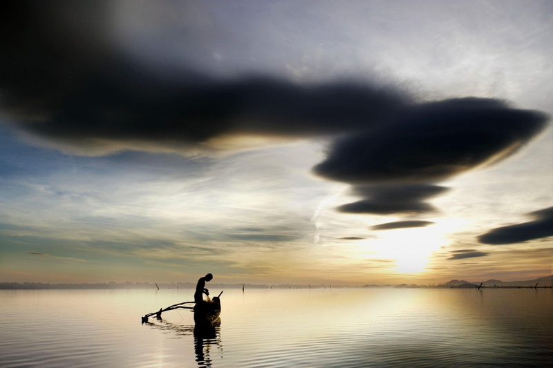 hd, 1080P, catamaran, fish, Landscapes, sri, art, evening, nature, animals, fishing, lanka
