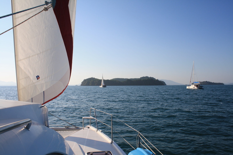 sea, sailing boat, beauty in nature, sport, nature, mast, 4K, sail, transportation, day, ship, summer, tourism, sailing boats, no people, yachting, boats