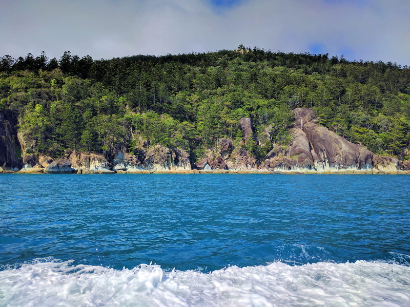 water, 4K, coast, tropical, australia, ocean, park, growth, trees, tranquility, waterfront, mountain, rocks, plant, non-urban scene, national park, day