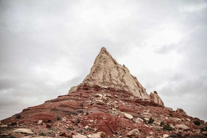 land, landscape, hill, environment, rock, cloud, gray, low angle view, mountain peak, day, travel, rocks, pyramid, outdoor, architecture, nature, scenics - nature