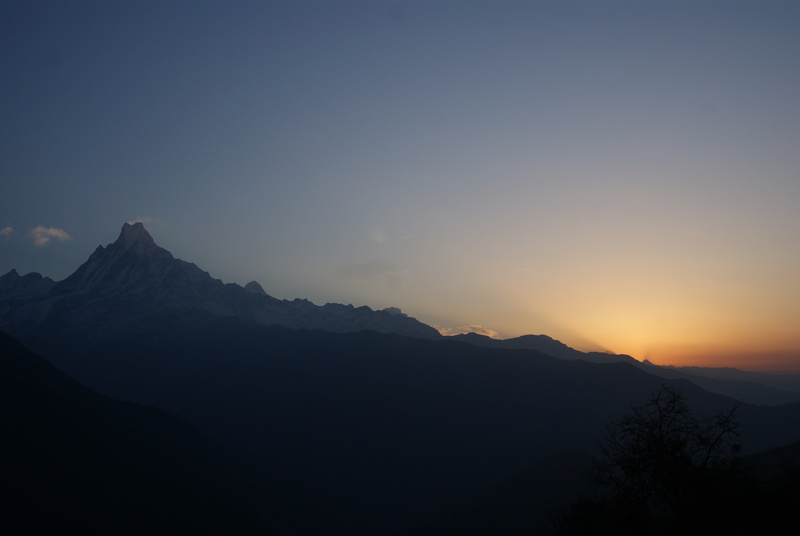 nepal, outdoors, landscape, tranquility, mountain range, snowcapped mountain, himalayas, majestic, sunrise, scenics - nature, 4K, mountain, remote, silhouette