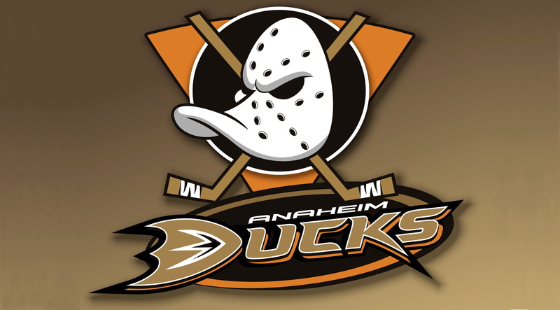 NHL, Logo, Emblem, Anaheim Ducks, 8K, Hockey