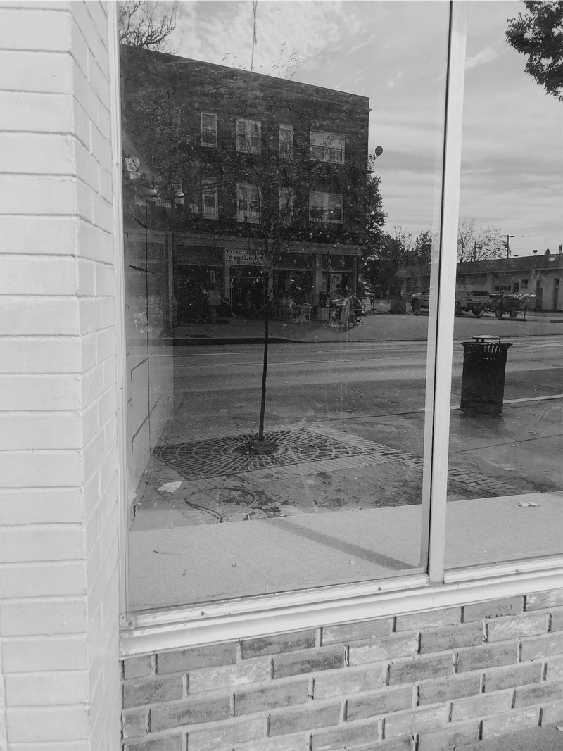 glass - material, mainstreet, sidewalk, day, plant, 1080P, transparent, wall, outdoors, tree, window, street, glass, nature, residential district, built structure