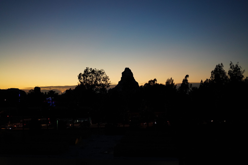 architecture, disney, building, religion, california, skies, matterhorn, built structure, the past, building exterior, silhouette, anaheim, no people, mountain