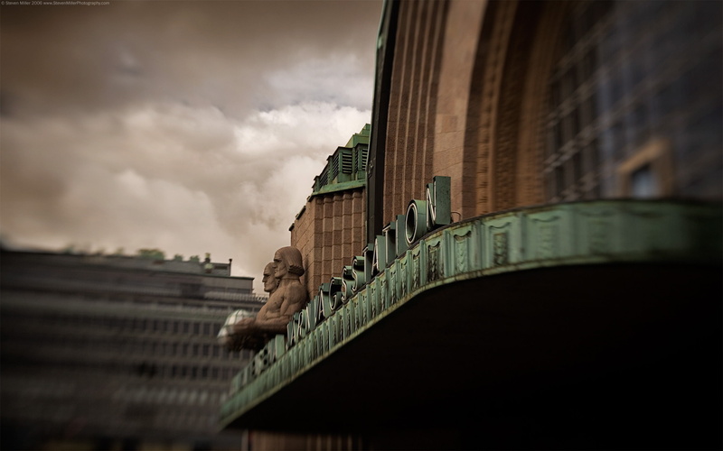 station, green, building, hd, architecture, concrete, brown, finland, train, 2K
