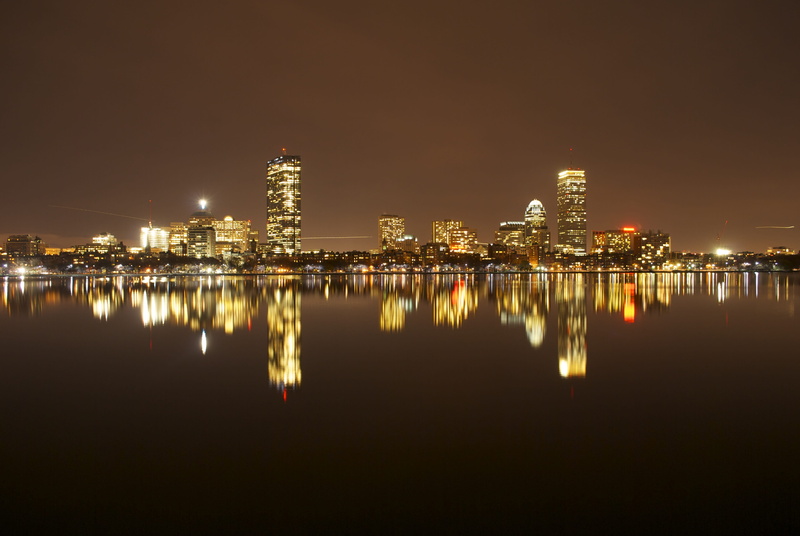 4K, illuminated, outdoors, panoramic, building exterior, marina, night, river, united states, pier, reflection, photo, skyscraper, nature, modern, office building exterior