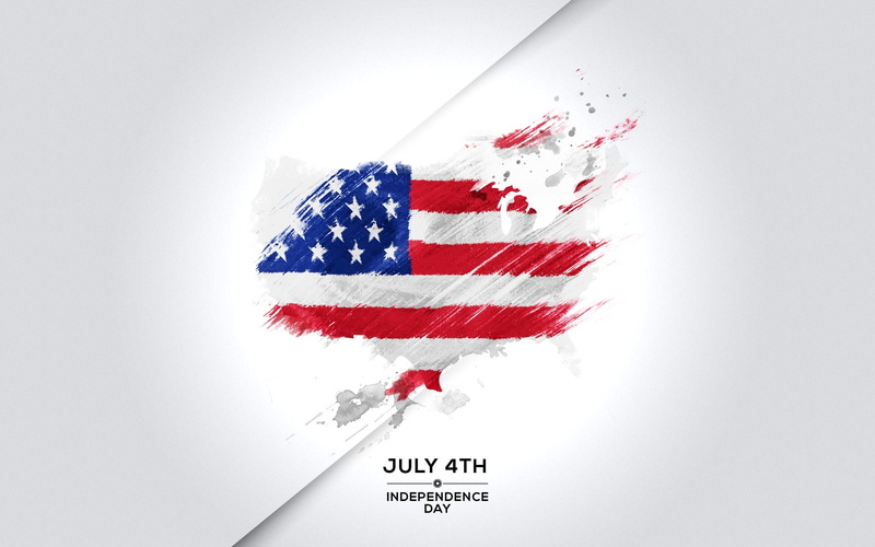july, minimal, th, july 4th, 1080P