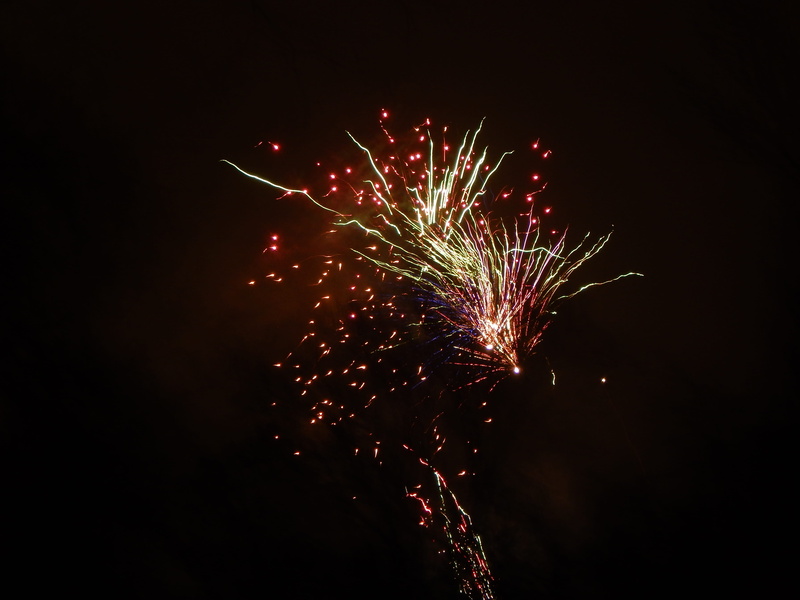 exploding, firework - man made object, glowing, new years eve, illuminated, long exposure, no people, celebration, 4K, event, Fireworks, sky, light, low angle view