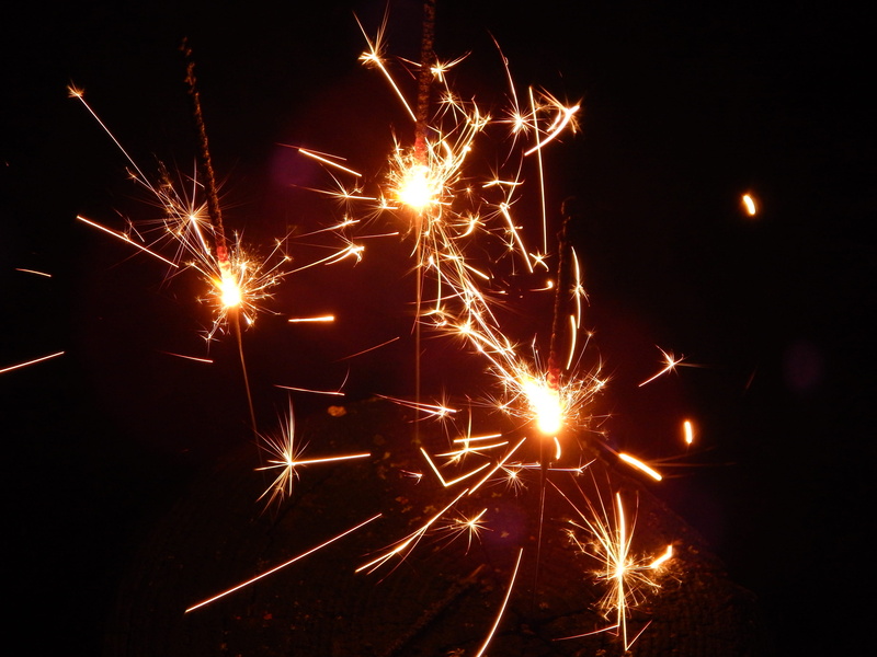 feuerwerk, nature, sparkler, firework, arts culture and entertainment, night, motion, celebration, holiday - event, no people, Fireworks, wunderkerze, light
