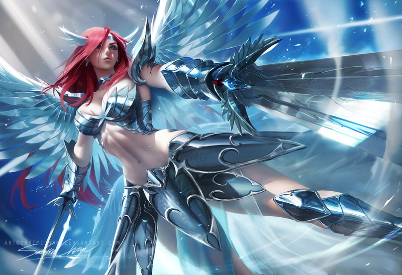 full length, long hair, Erza Scarlet, Anime, lifestyles, silver colored, clothing, young women, real people, adult, casual clothing, beautiful woman, one person