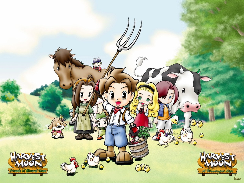 Harvest Moon, 720P, Harvest Moon: Friends Of Mineral Town