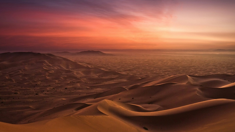western sahara, travel, land, sunrise, climate, scenics - nature, morning, sand dune, arid climate, sunset, horizon, environment, mountain, no people, tranquil scene