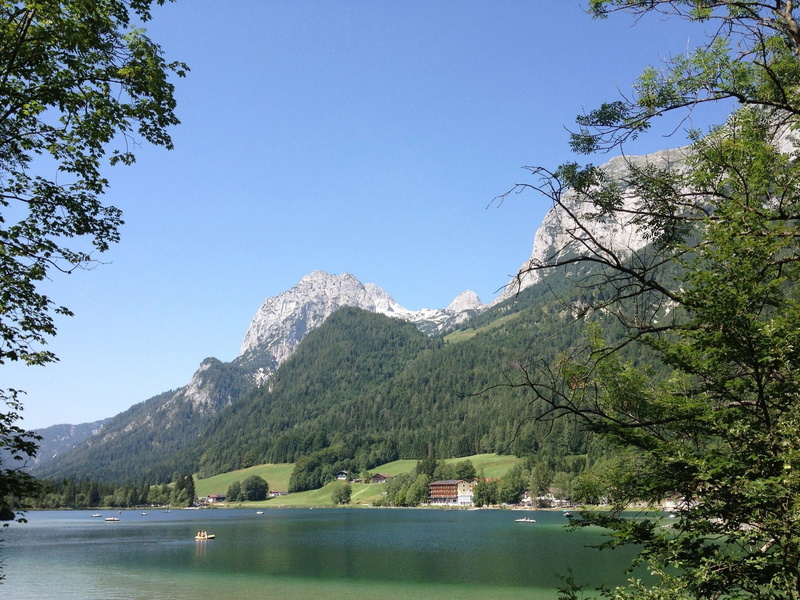 water, plant, ramsau, clear sky, tranquility, pine tree, outdoors, austria, scenics - nature, mountain range, non-urban scene, no people, day, beauty in nature