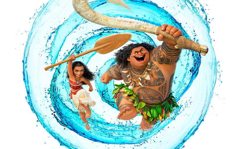 Moana (Movie), Moana, Maui (Moana), Movie, Moana Waialiki, 4K