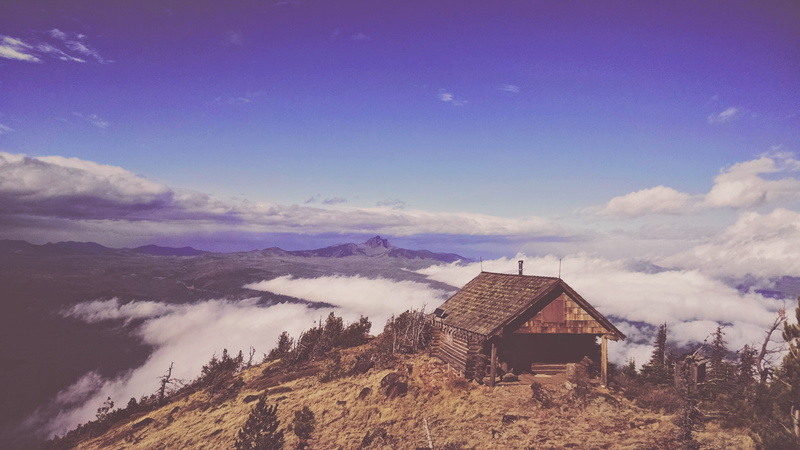 shelter, tranquility, rural, cloud - sky, built structure, building exterior, cloud, mountain, near, countryside, architecture, cabin, house, land, outdoors